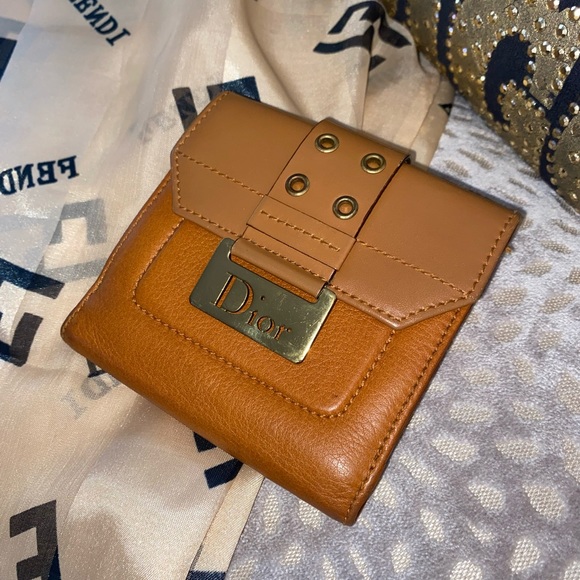 Dior Vintage Leather wallet - Picture 1 of 6